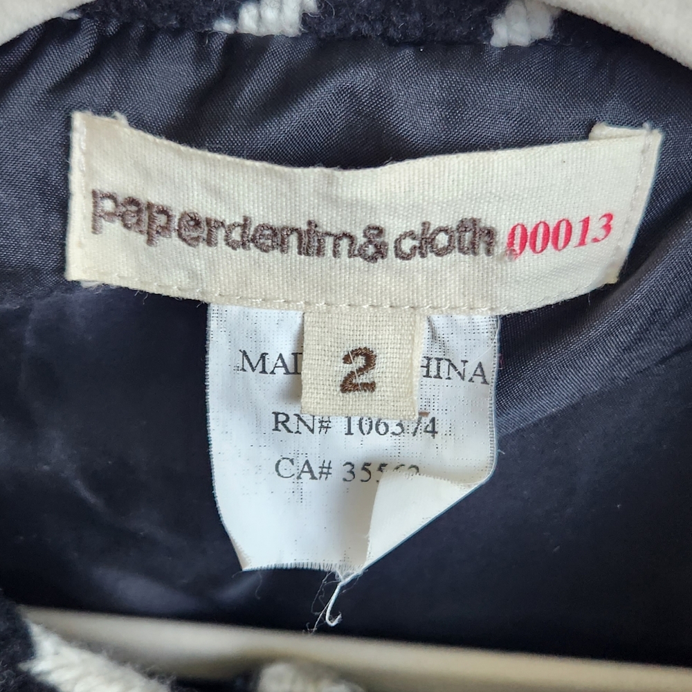Paperdenim&cloth Houndstooth jacket - Picture 2 of 3